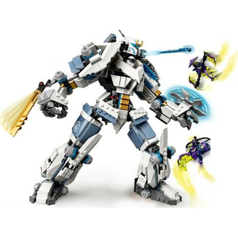 LEGO Ninjago Legacy Zanes Titan Mech Battle Ninja Μάχη Του Ρομπότ Τιτάνα Του Ζέιν 71738